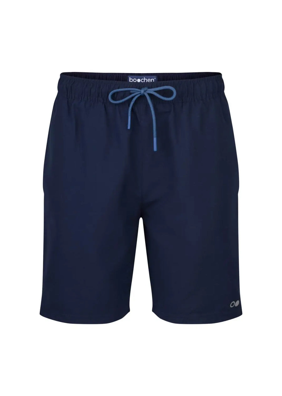 boochen eco man's boardshorts, sustainable boardshorts, beachshorts, nachhaltige badehose Midnight blue