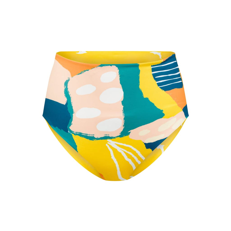 Noja Bottom in Painting Print / Dolphin - bikini bottom